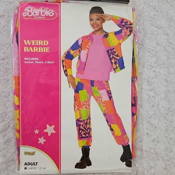 Weird Barbie Halloween Costume Adult Large 12-14 - Picture 1 of 3